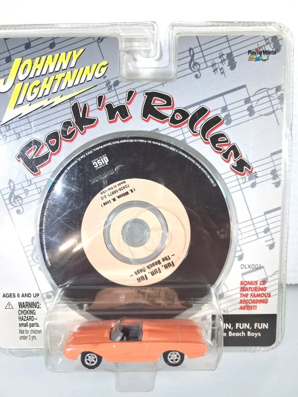 Johnny Lightning 1:64 Rock 'n' Rollers The Beach Boys Collector Series T Bird
